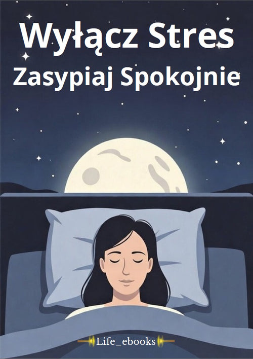 Ebook--Wyłącz Stres, Zasypiaj Spokojnie